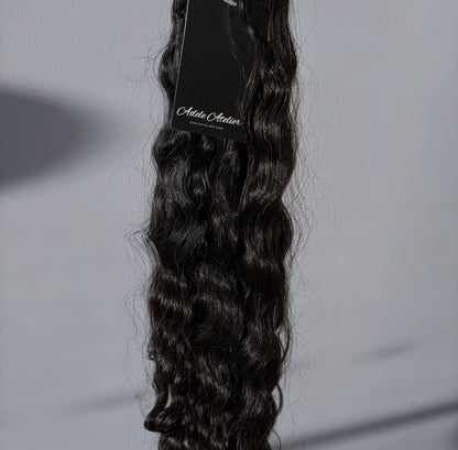Raw Burmese hair bundles by Adelé Atelier