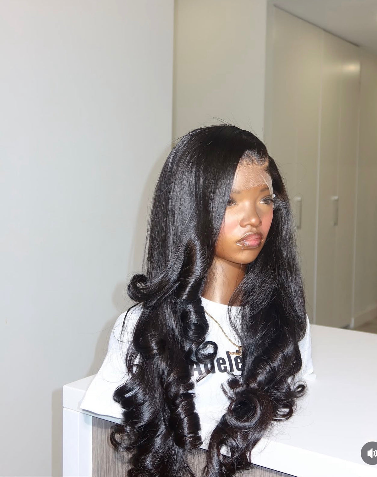 Amara long body wave 9x6 HD lace wig by Adelé Atelier