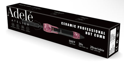Adelé Signature ceramic hot comb for wigs