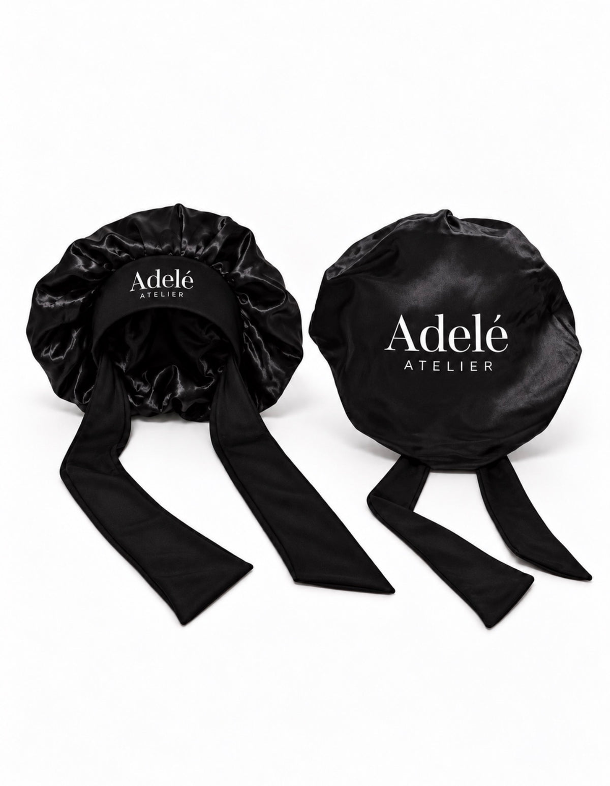 Adelé Signature satin hair bonnet