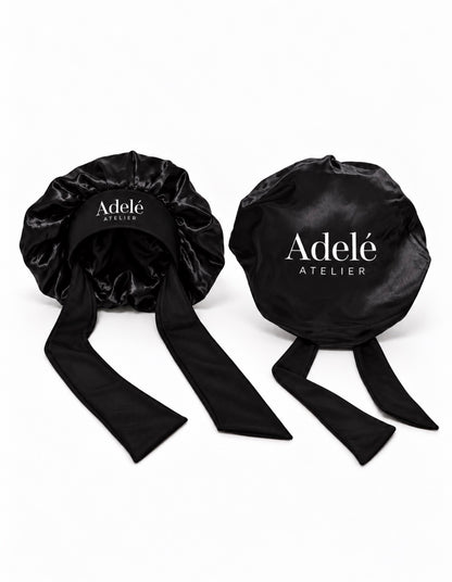 Adelé Signature satin hair bonnet
